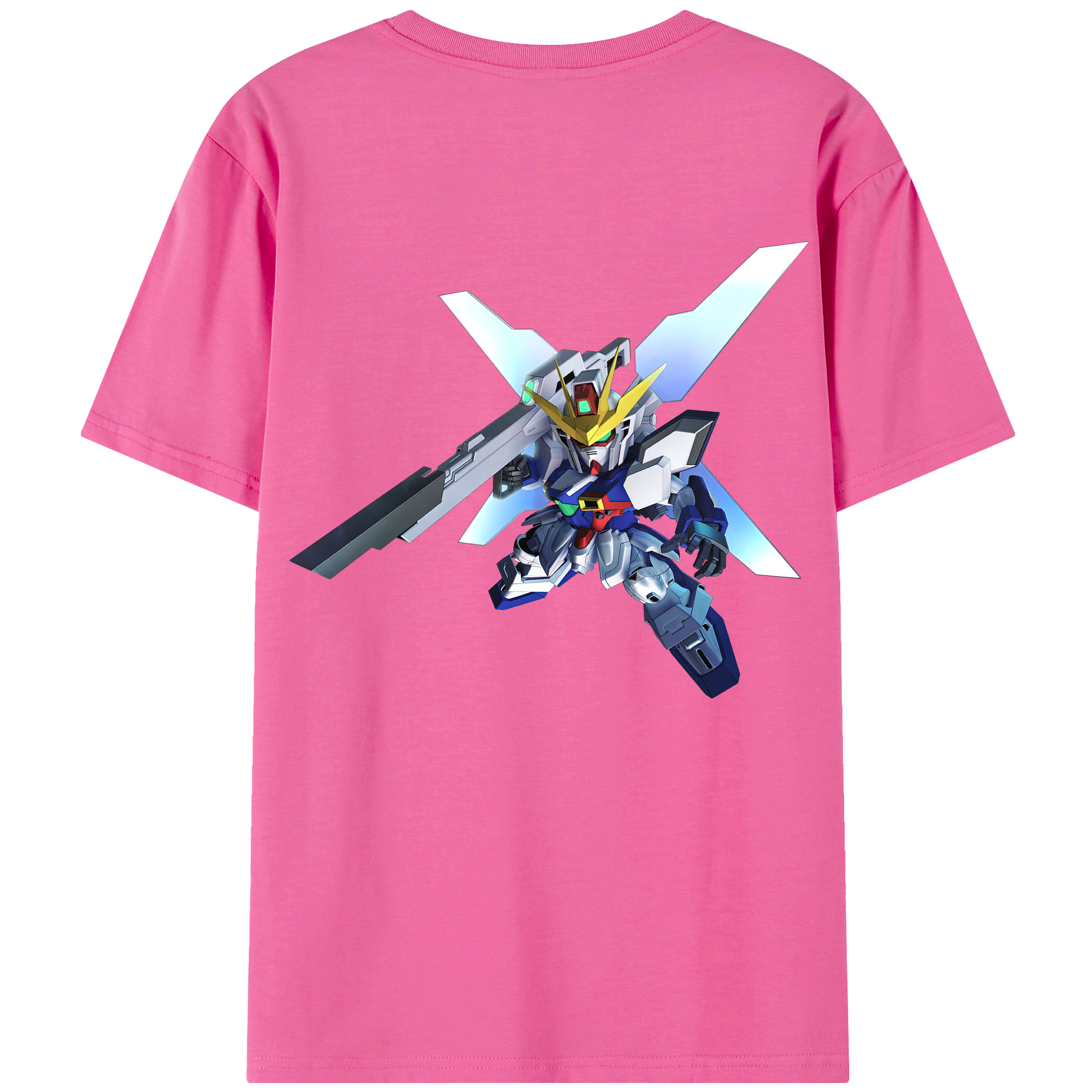 （画像用） 機動戦士ガンダム Mobile Suit Gundam レディース半袖Tシャツ(バックプリント)